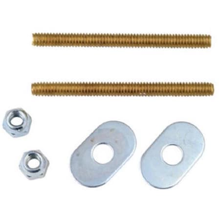 Highkey Master Plumber Headless Stainless Steel Toilet Bolt - Pack of 2 LR699943